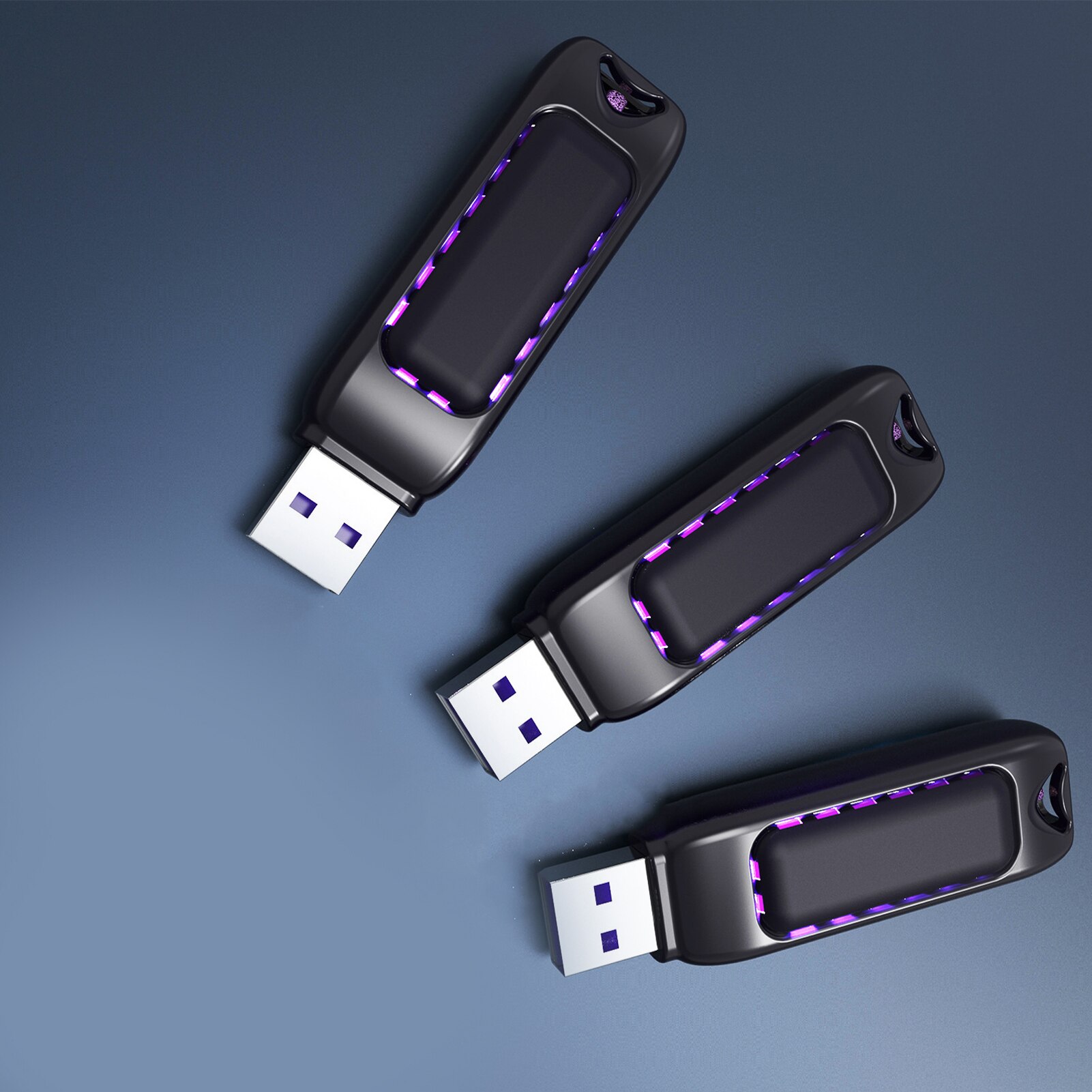 Portable USB Air Purifier PM2.5 Homehold Office Cleaning Passive Smoking Anion Purifier Vehicle-mounted Purifier Air Monitor