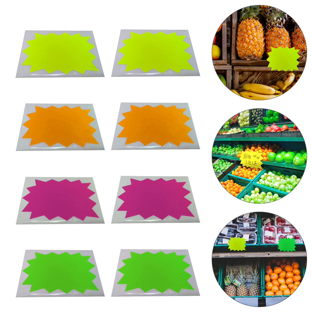 1 bag of Supermarket Price Label Retail Store Explosion Stickers