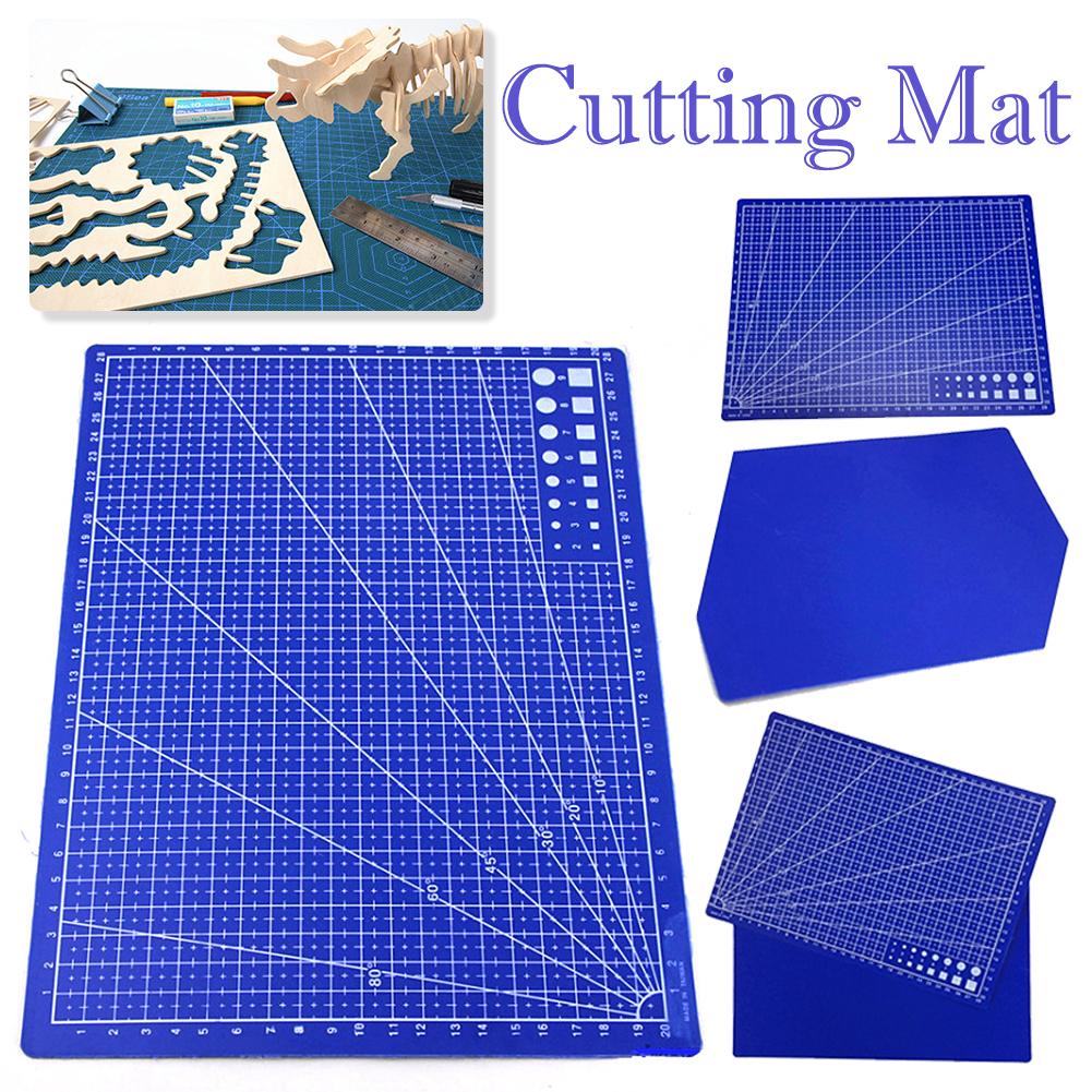 1 PCS A4 Grid Lines Cutting Mat Craft Card Fabric Leather Paper Board Handmade Diy Accessory Cutting Plate