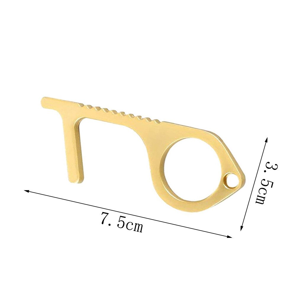 Portable Hand Protection EDC Door Opener Elevator Handle Hook Door Closers August 4th