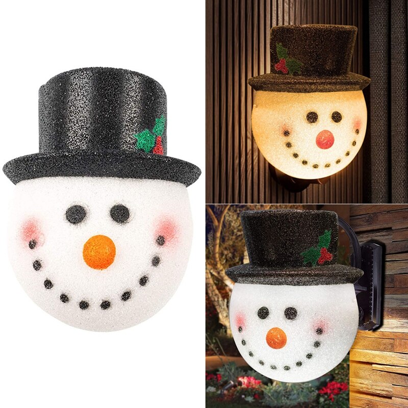 BESTSnowman Christmas Light Covers, Outdoor Decor for Porch Lights