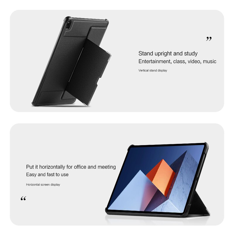 Case For Huawei MateBook E DRC-W58 12.6" Tablet Stand Cover Shell For Huawei matebook e 2022 12.6" Tablet Kickstand Back Cases
