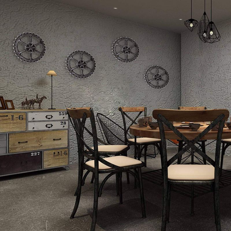 2020NEW Style industriel ménage décoration murale en bois engrenage décoration rétro engrenage forme décoration chaude