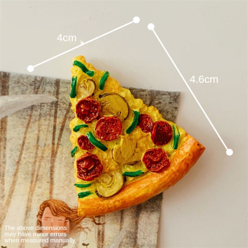 Creatieve Cartoon Voedsel Magneet Fruit/Ei/Koffie Leuke Koelkast Magnetische Stickers Foto Magnetische Sticker Home Decoraties: 17