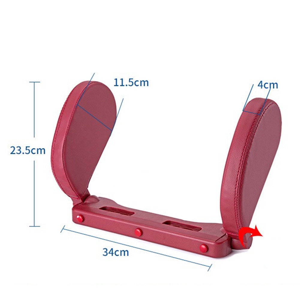 Car Neck Cushion Seat Headrest Pillow Support Head Restraint Seat Pillow Headrest Neck Travel Sleeping Cushion For Kids Adults
