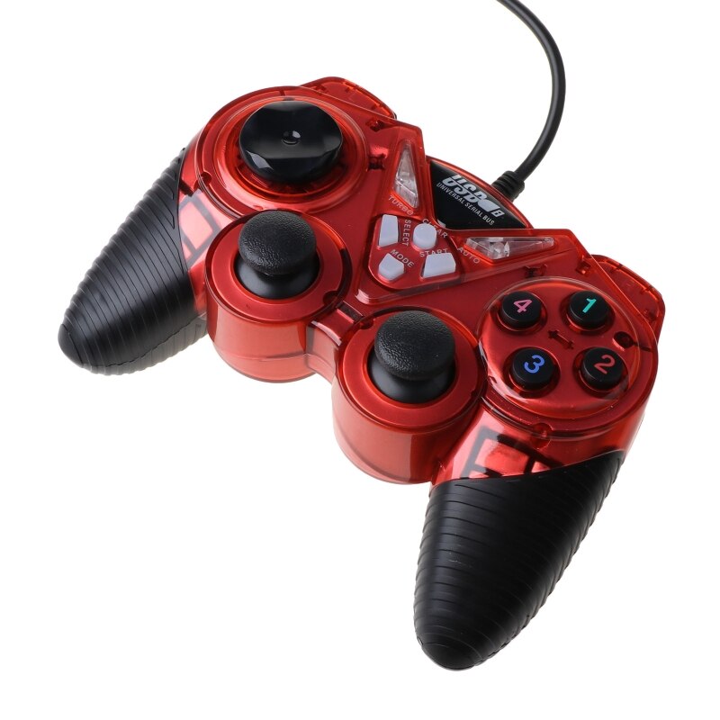 Wired Usb Game Controller Voor Pc Computer Trillingen Joystick Gamepads Voor Laptop