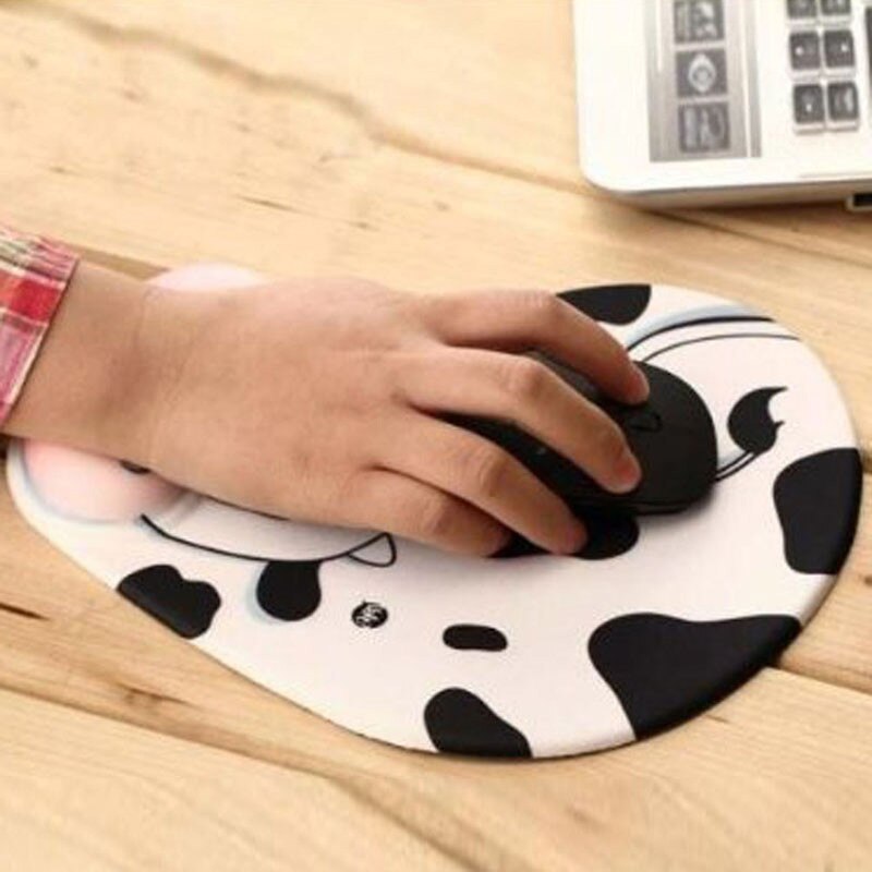 Anti-Slip Mouse Pad Mat Gel Wrist Support For PC Laptop Macbook Desk