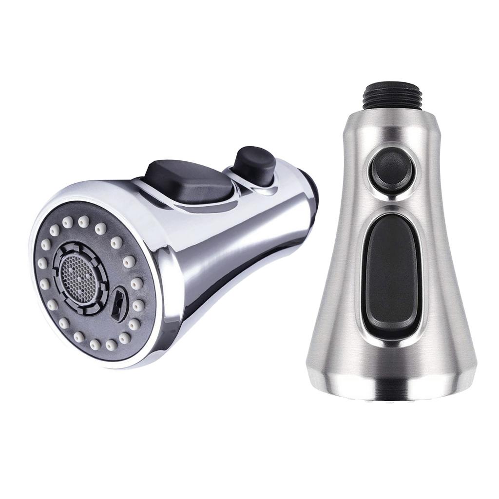 Kitchen Pull Out Swivel Spout Mixer Tap Laundry Sink Basin Faucet 1/2' Connector