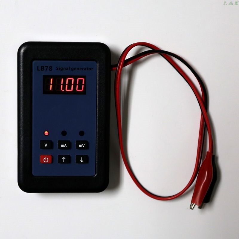 4-20mA/0-10 V/Mv Stroom Spanning Signaal Generator Bron Kalibrator Signaal Tester
