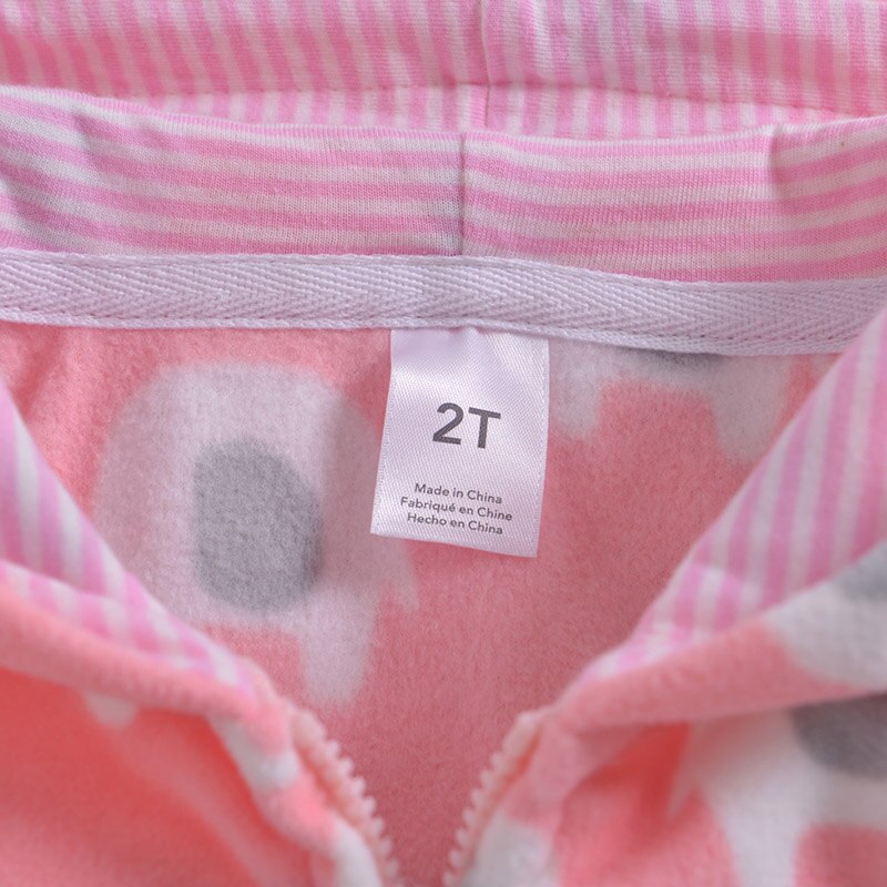 Vår höst babykläder pojkar flickor hoodie polar fleece casual sweatshirt jacka för pojkar barn barn sport hoodies