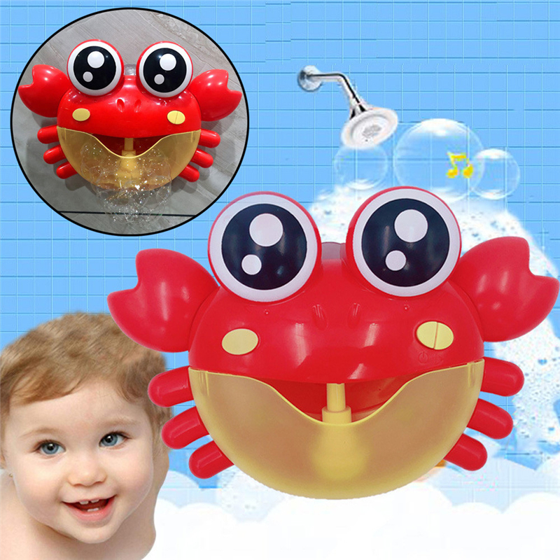 Bubbles Machine Toys For Children Kids Soap Bubble Blower Frog Shower Bubble Maker Bath Toys Outdoor Rana Burbujas 19Apr26