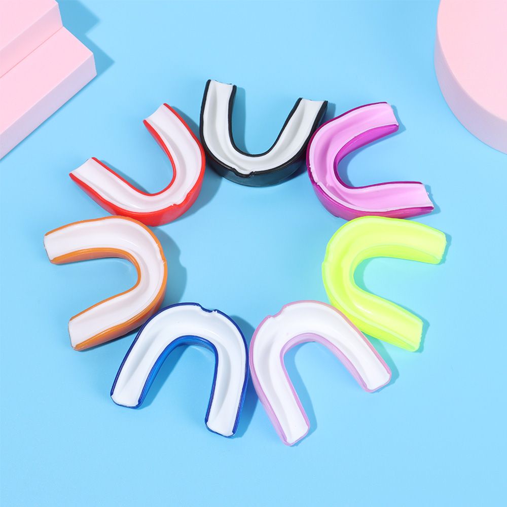 Adult Kids Football Silicone Boxing Gum Shield Teeth Protection Mouth Guard Rugby