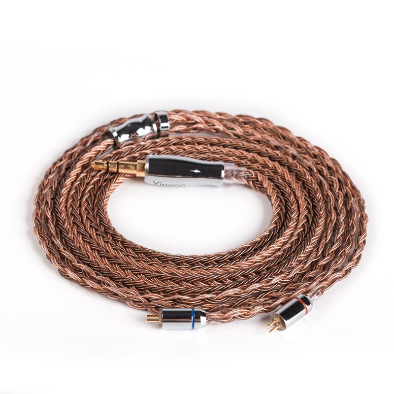 Cable de cobre de alta pureza Yinyoo 16 núcleos 2,5/3,5/4,4 MM con MMCX/2PIN/QDC TFZ para KZZS10Pro AS10 ZSNPRO C12 BA5 V90 BLON BL-03: 3.52PIN