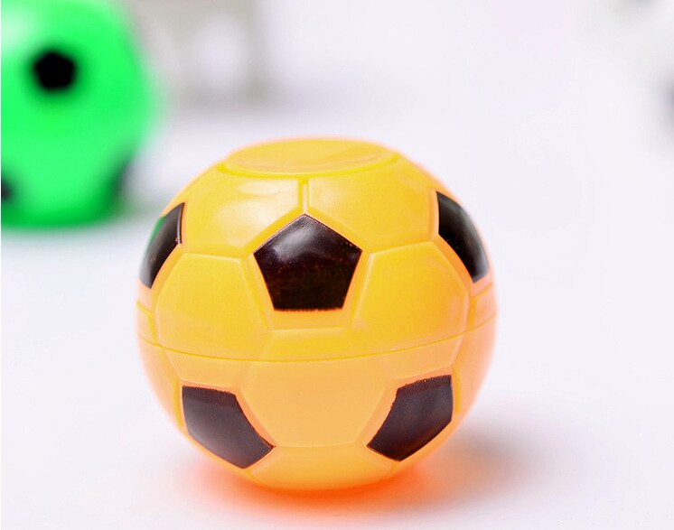 Huilong Spiner Giocattolo Regali del Nuovo Gioco del Calcio Punta Delle Dita Gyro Dito Giocattoli di Decompressione Spinner Mano Spiner Ruota Rotating: Yellow