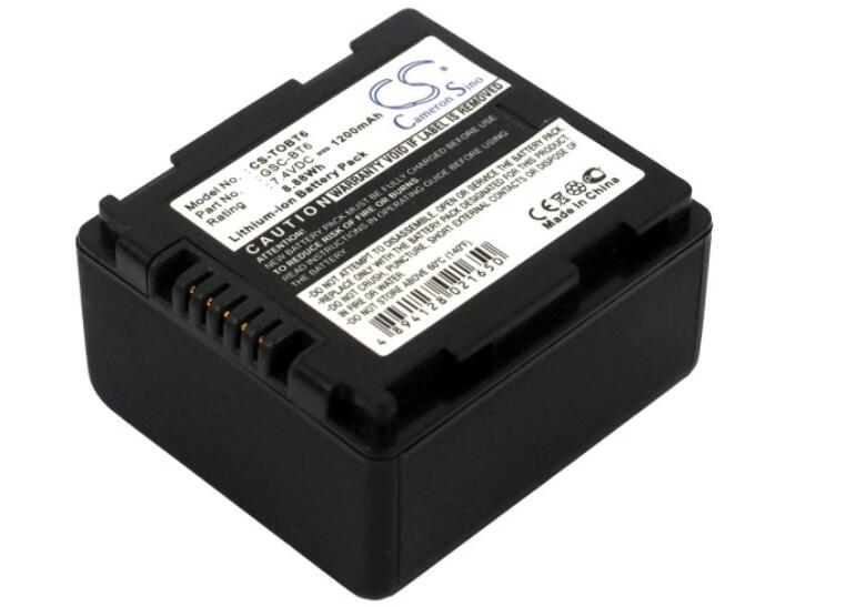 Batería de 1050mah para TOSHIBA gigasshot GSC-A100F A40F K40H K80H GSC-BT6 batería de cámara
