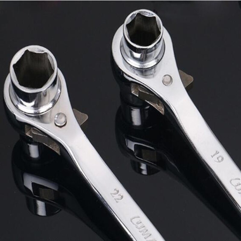 High Torque Ratchet Wrench For Socket Quick Release Square Head Spanner Socket Drive Hand Tool Hex Socket Wrench