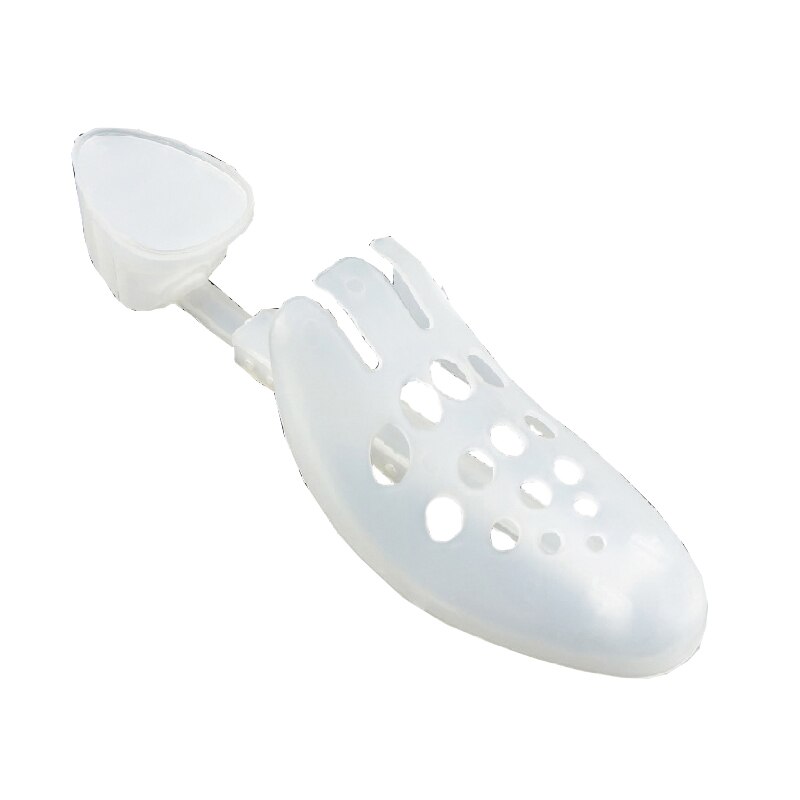 2Pcs Plastic Shoe Stretcher Adjustable Shoes Tree Shaper Flats Shoe Expander Extender White Portable Boot Support schoenspanners