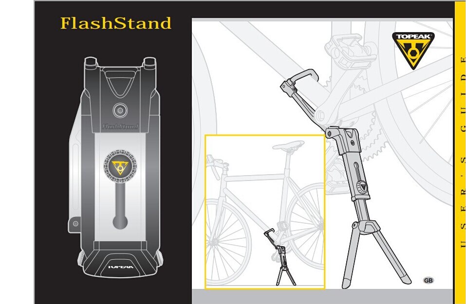 Topeak Portable tune-up stand Flashstand PORTABLE Bicycle Bike MTB & ROAD Repair Stand with carry bag for Cycling Travelling