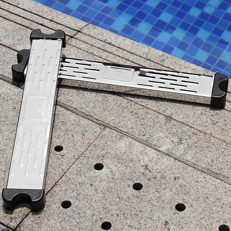 Échelle de Piscine Antidérapante en Acier Inoxydable, Accessoires de Remplacement