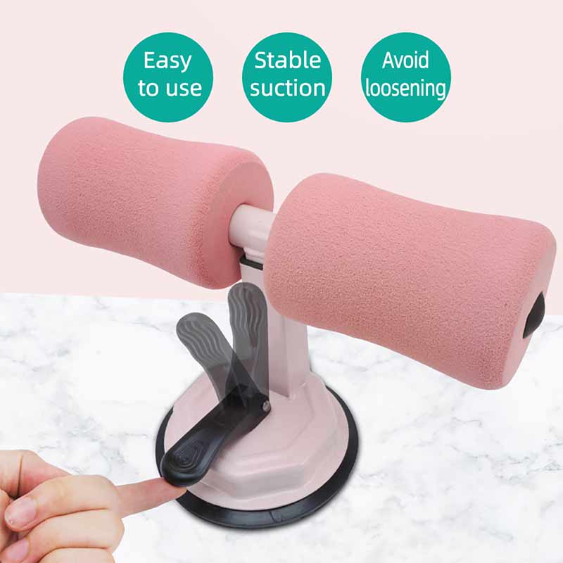 Abdominal Machine Crunches Aid for Men Women Sit-Up Bar Fitness Abs Trainer Workout Equipment for Home Work