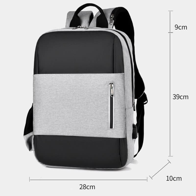 Mochila de para hombre, morral para ordenador portátil de , impermeable, a prueba de arañazos, de viaje,