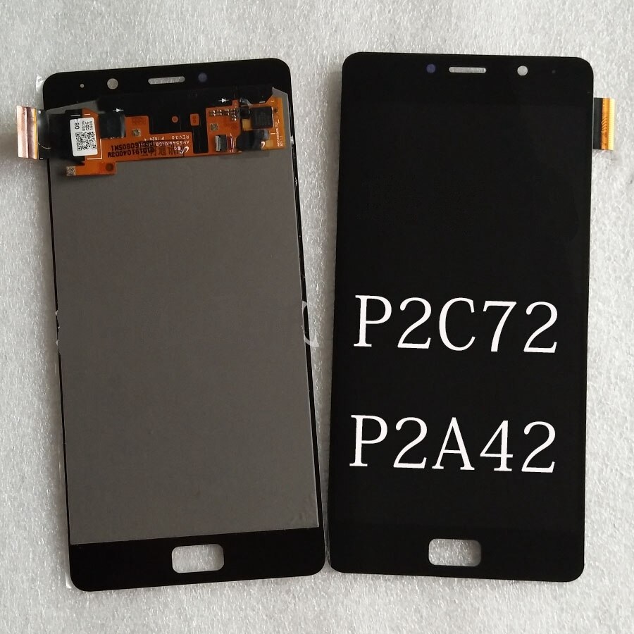 Lenovo Vibe P2 P2c72 P2a42 écran LCD écran tactile. Cadre 5.5 "pour vibe Lenovo P2 P2c72 P2a42 écran tactile Original: Black no frame