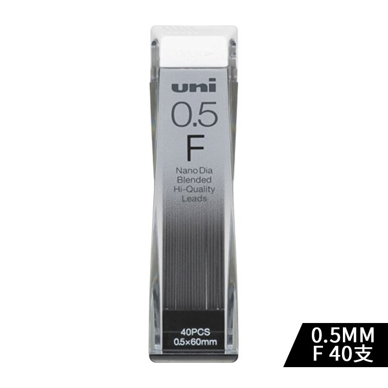 Uni 202ND Bleistift Minen Ziehen Spezielle Mechanische Bleistift Blei Schule Schreibwaren Bürobedarf 0,3mm 0,5mm 0,7mm 0,9mm 1Stck: 0.5 F 1Stck
