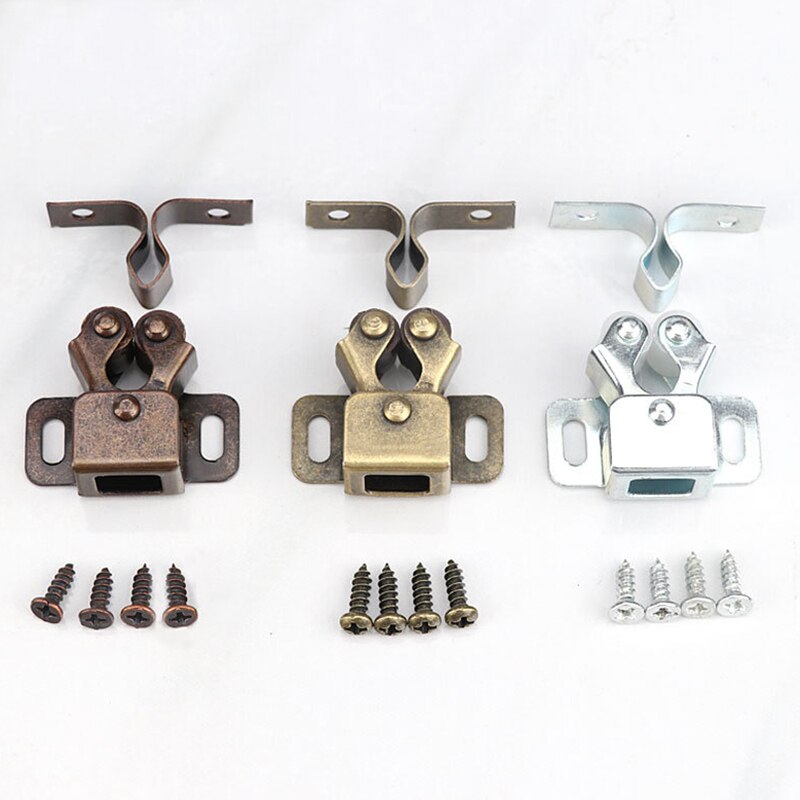 Door Stop Closer Stoppers Damper Buffer Magnet Cabinet Catches For Wardrobe Hardware Furniture Fittings 2-10PCS
