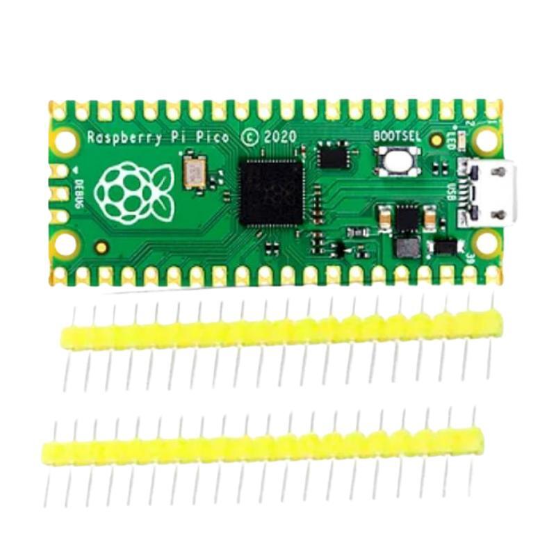 Official Raspberry Pi Pico Board RP2040 dual core 264KB ARM low-power microcomputer Cortex-M0+processor supports Python: Ivory