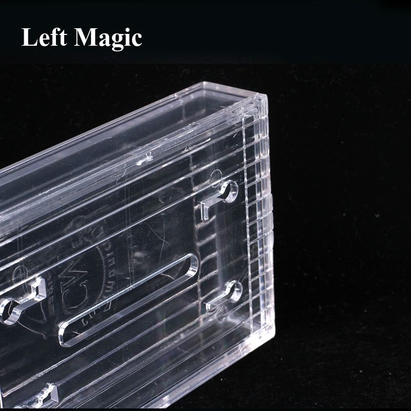 Neue Transparent Magic Box Magie Tricks IQ-Box Kann Nicht Geöffnet Werden Close-Up Bühne Magie Requisiten Pädagogisches Spielzeug