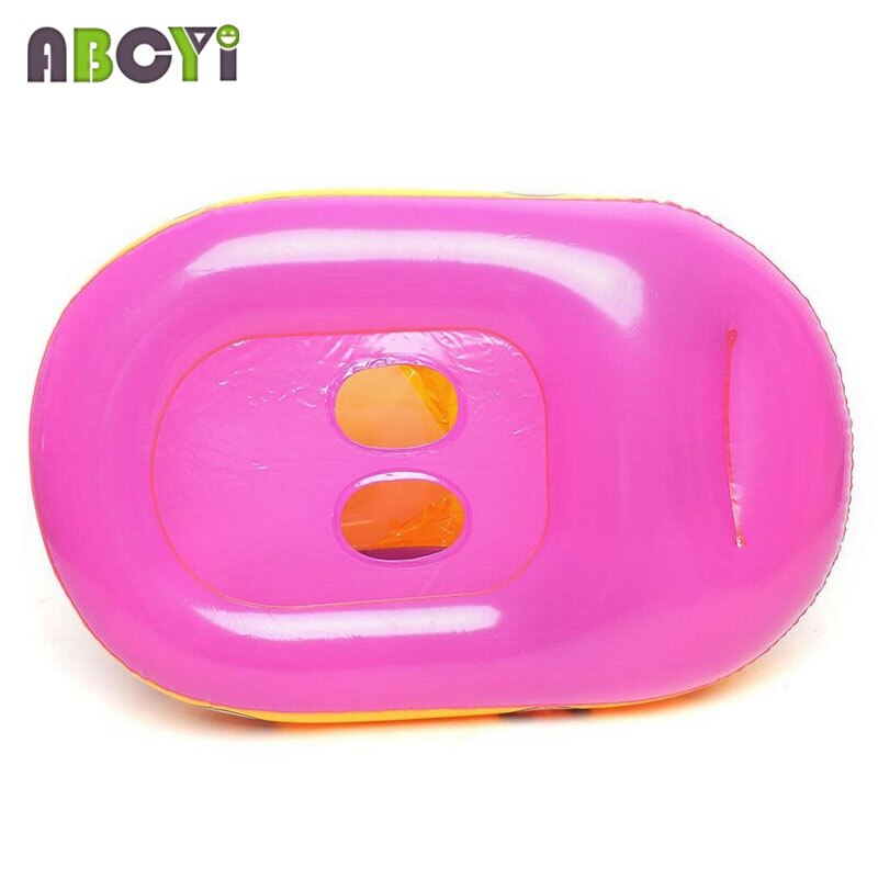 ABC Car Sunshade 6-36 month Baby Inflatable Float Seat Boat Children Inflatable seat Swimming Ring with trumpet & steering wheel