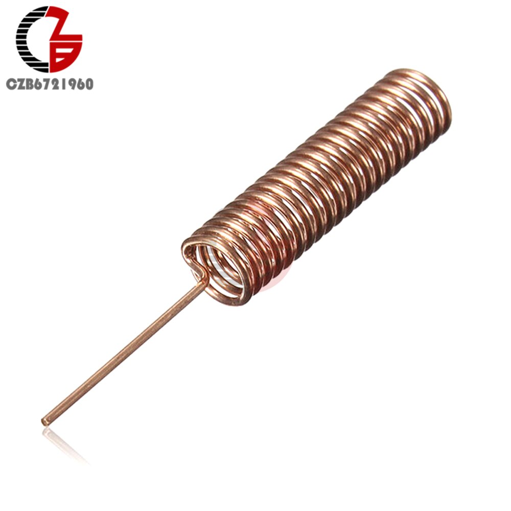 10PCS 433MHZ 2.2 DBI 50 ohm Helical Antenna Spring Antenna for Arduino Remote Control