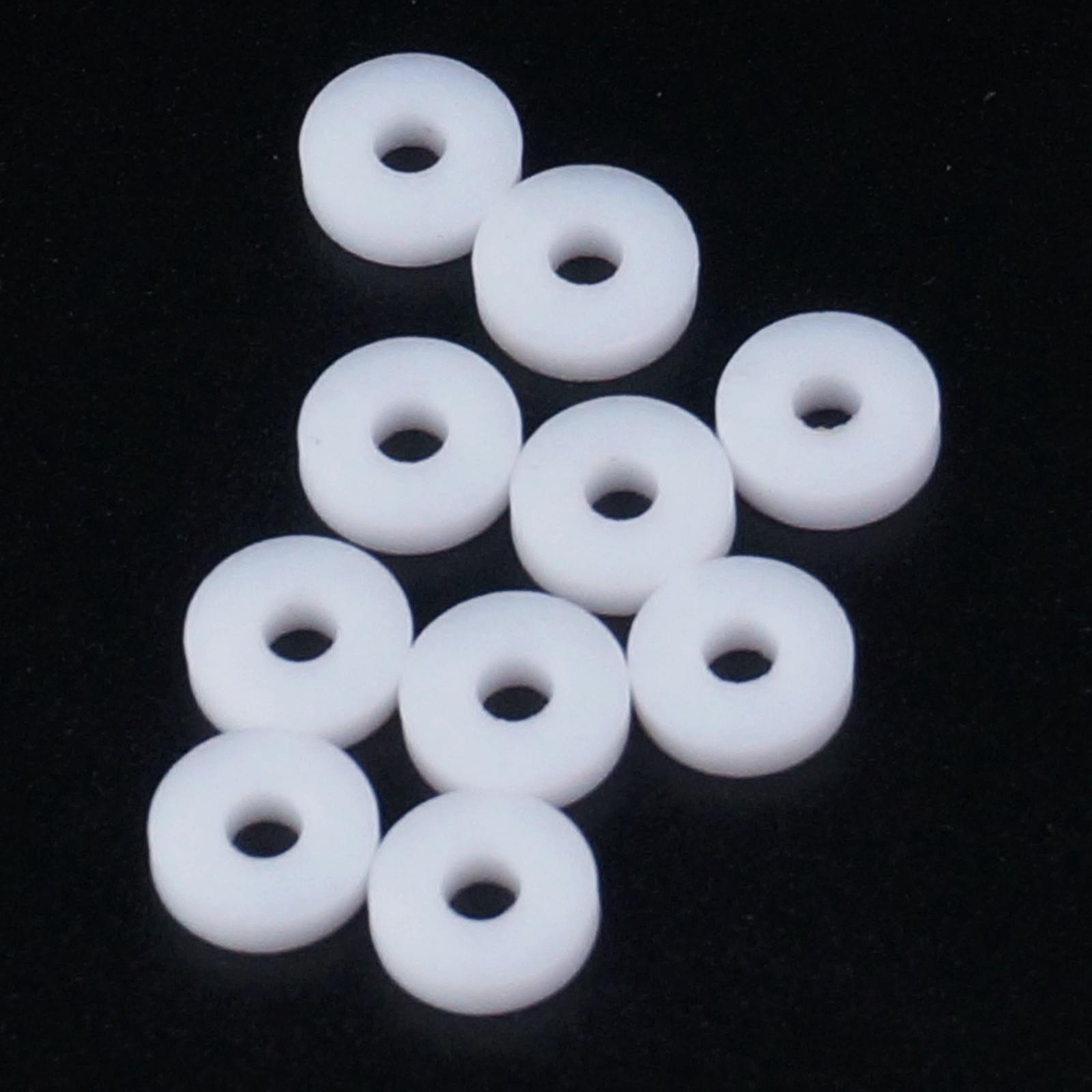 50 kpl 8.5 x 3 x 2mm ptfe litteän aluslevyn tiivistevälikkeen tiiviste  m10 metriselle painemittarille