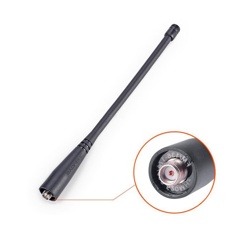Antenne Pliable Compatible BaoFeng UV-5R / UV-82, VHF/UHF, Générique