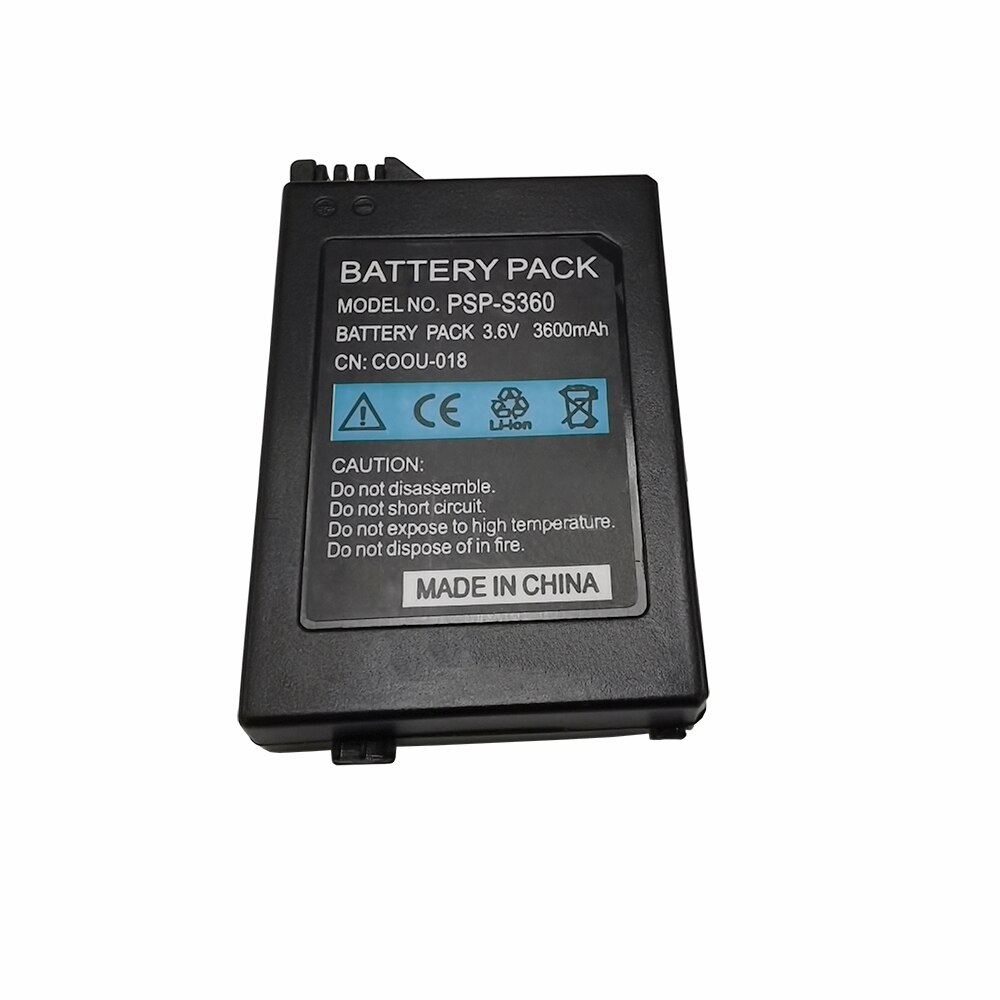 3Pcs Battery for Sony PSP 2000 PSP 3000 Gamepad For PlayStation Portable PSP2000 PSP3000 Controller 3600mAh Replacment Batteries