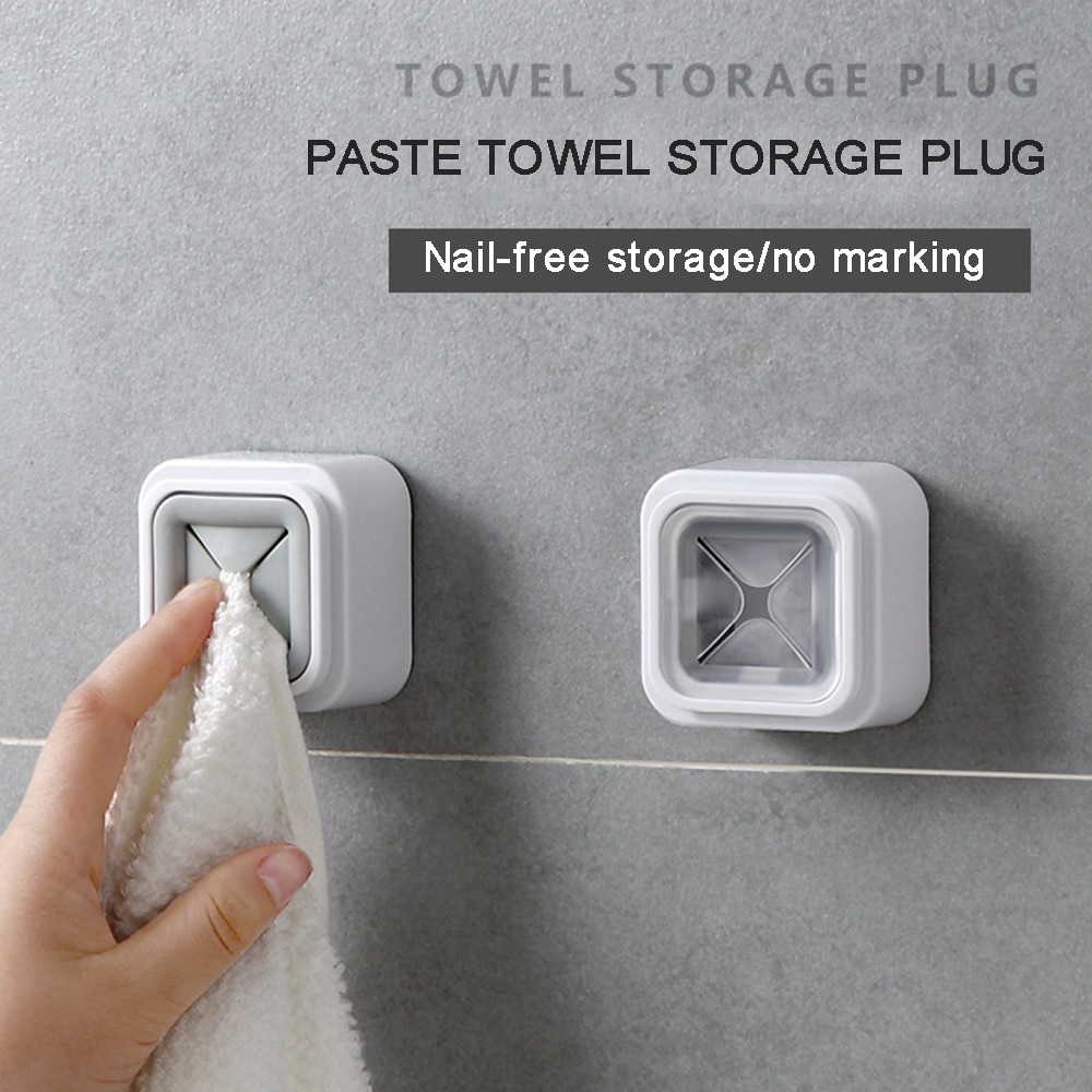 1PCS Convenient Kitchen Storage Hooks Washing Cloth Hanger Rack Towel Holder Sucker Cloth Hanger Wall Window Hook Bathroom Tool