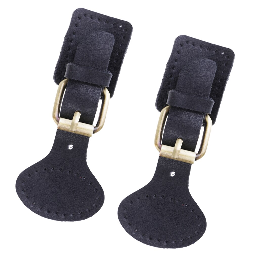 Set of 2 DIY Sew on Leather Snap Buckle Replacement Bag Fastener Making Crafts