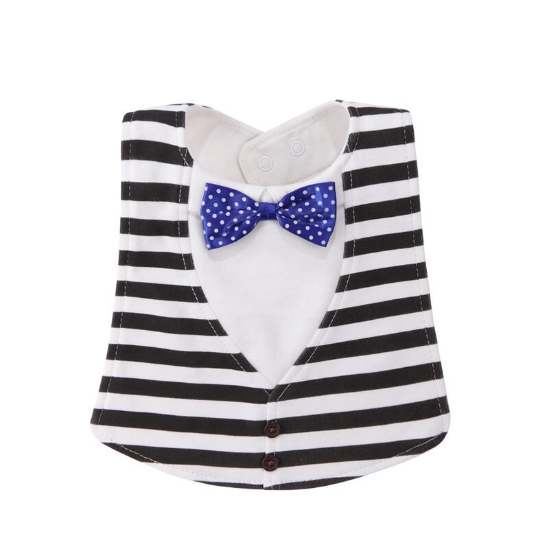 Gentleman Strikje Waterdicht Bandana Slabbetjes Baby Babador Voeden Kiel Infant Burp Doeken Speeksel Handdoek Baby Eten Accessoire