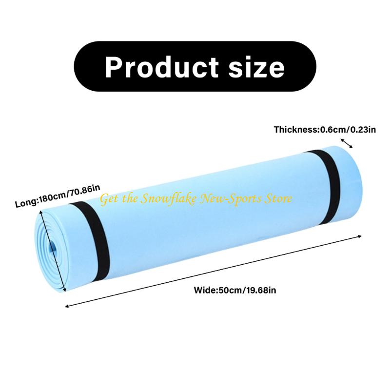 Tappetino antiscivolo per esercizi fitness pilates, coperta per esercizi, body building, tappetino sportivo per fitness, tappetino per ginnastica, attrezzatura per il fitness