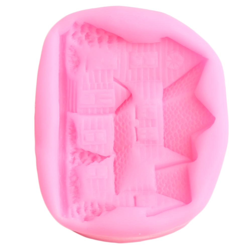Molde de silicona 3D para manualidades de casa, herramientas de decoración de pasteles, Fondant, arcilla polimérica, cera, jabón, caramelo, Chocolate