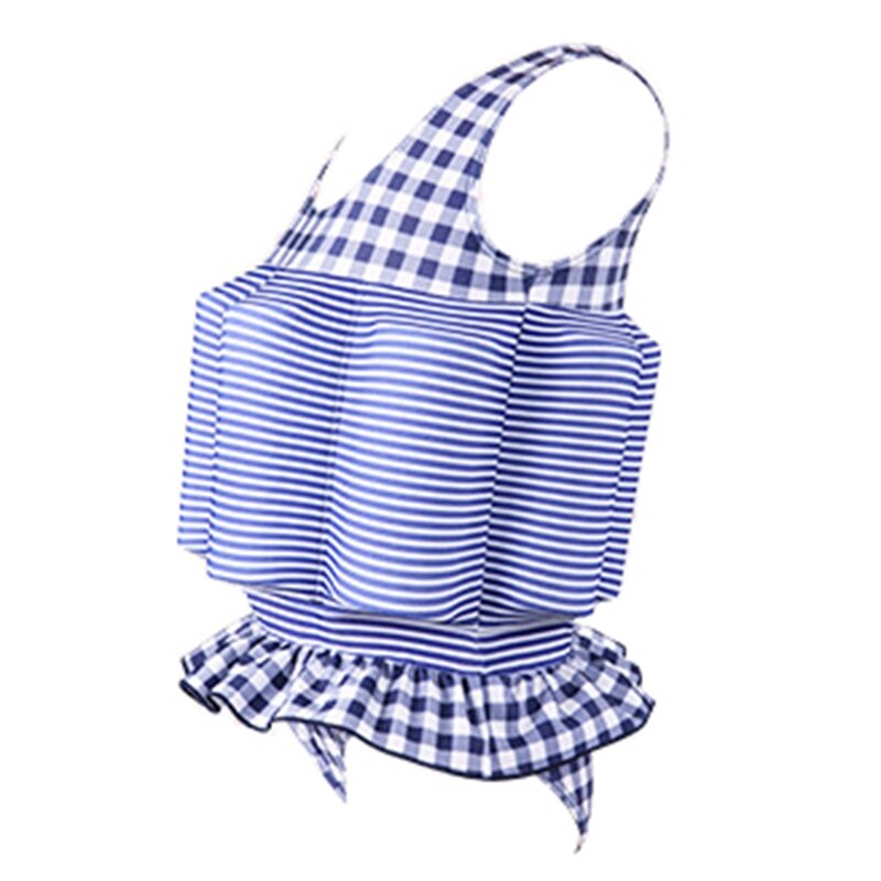 Traje de baño flotante con palos de flotabilidad desmontable flotante traje de baño de entrenamiento traje de baño infantil para niñas