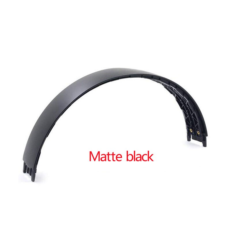 Shelkee udskiftning top hovedbøjle pude pude reservedele til beats solo 3.0 solo 3 kablede / trådløse hovedtelefoner reparationsdele: Mat sort