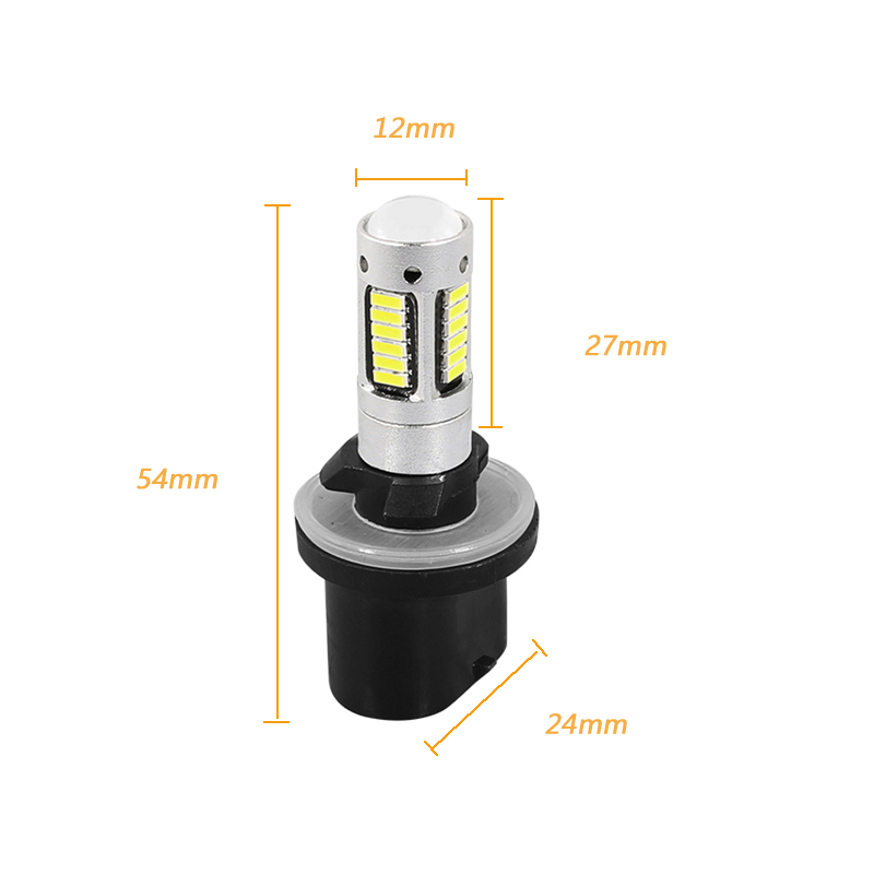 2x880 H27 bombilla Led 30 4014smd luces antiniebla de coche lámpara de conducción diurna bombillas de automóviles bombillas de coche superbrillantes blanco azul H27W2
