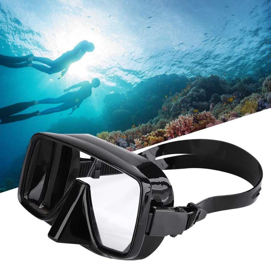 Silicone Scuba Diving Mask Anti-Fog Goggles Glasses Adults Diving Mask Diving Swimming Equipment