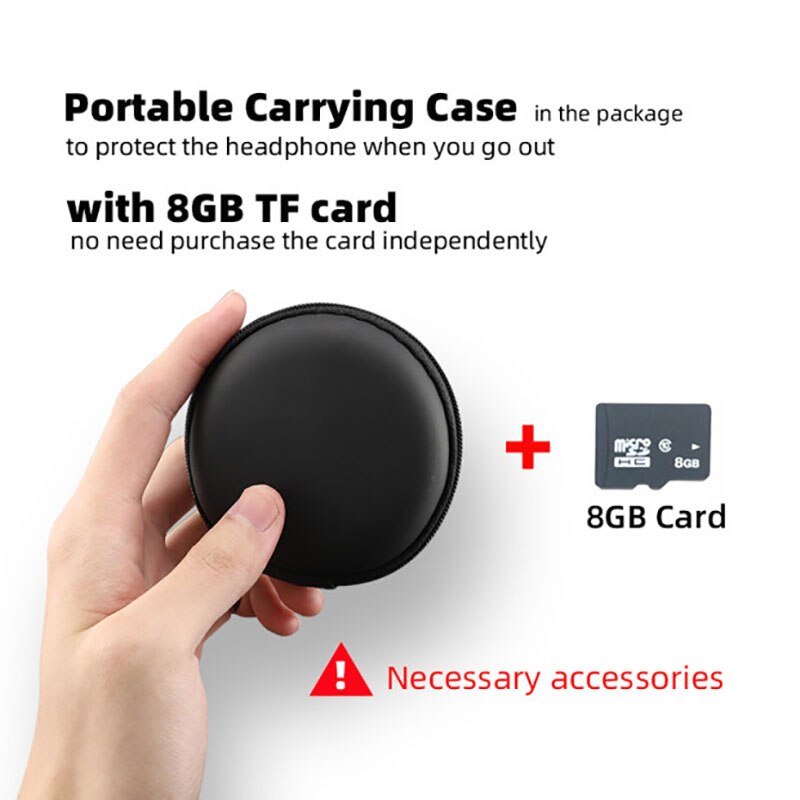 Wireless headphones MP3 Player Wireless Bluetooth earphone music headset sport portable MP3 Player walkman headphones for Phone