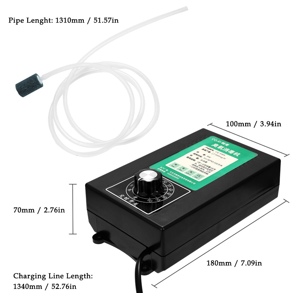 500mg/h Ionizer Air Purifier For Home Negative Ion Generator Air Cleaner Remove Formaldehyde Smoke Dust Purification Home Room