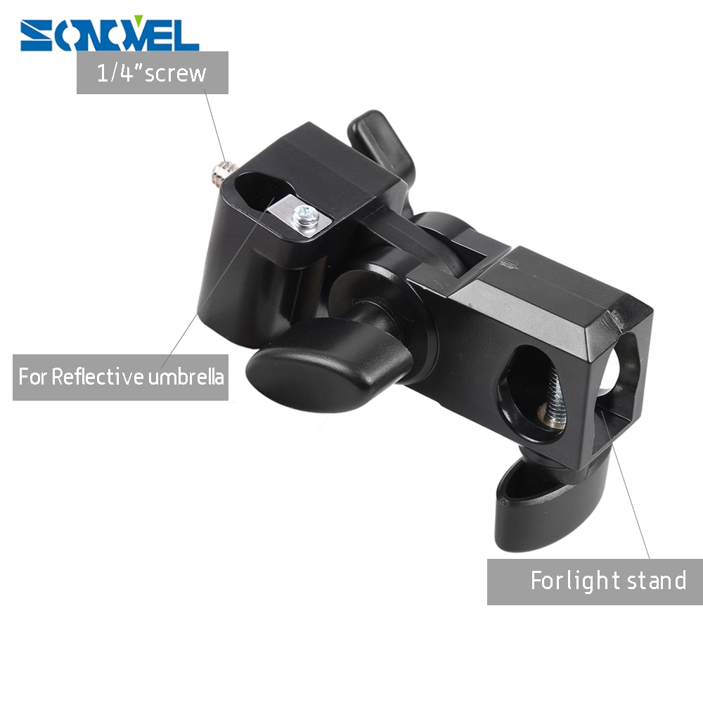 Godox ad-e blits speedlite holder til godox  ad200 med 1/4 "skrue på toppen til å holde godox  ad200