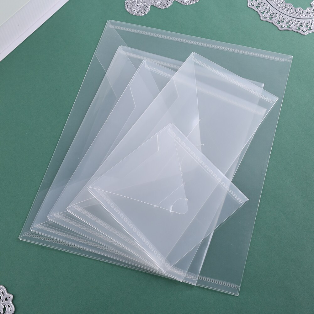 10Stck Schneiden Stirbt Briefmarken Organizer Taschen Klar Umschläge Scrapbooking Schablone Organisatoren Dekorative DIY Schimmel Lagerung Spielereien