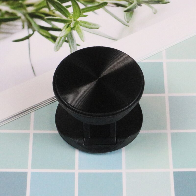 Universal Magnetic Expanding Phone Stand Finger Phone Holder bracket base finger Phone Grip Mobile Phone Car Phone holder: XiTie-XTblack