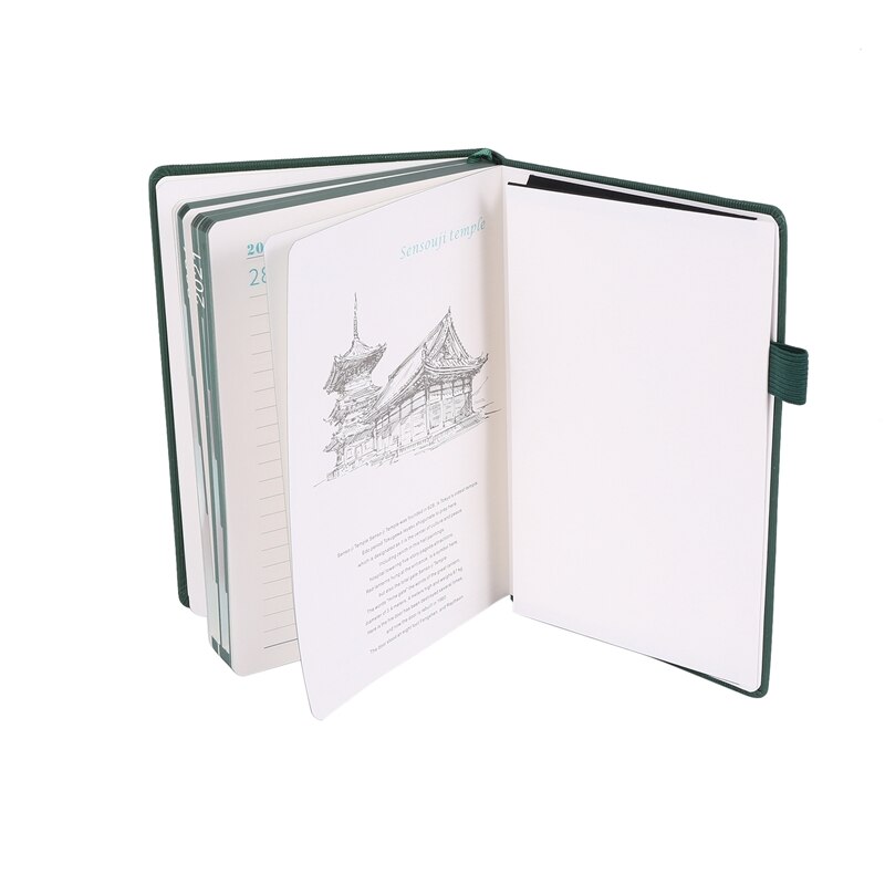 A5 Planner Agenda Annual Calendar Notebook Weekly Note Manual DIY Diary Monthly Organizer Schedule Stationary